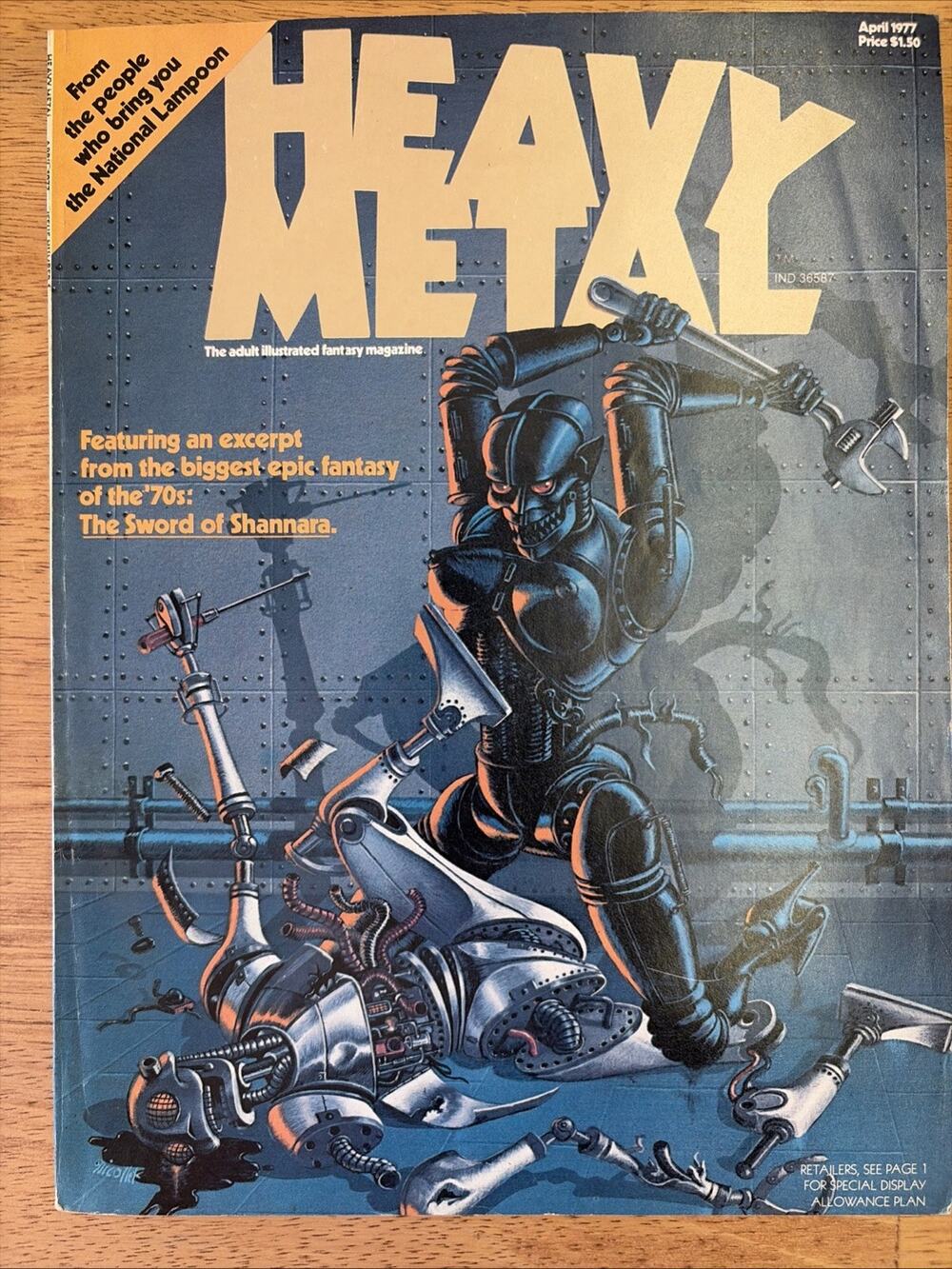 Heavy Metal Magazine #1 (Heavy Metal April 1977)